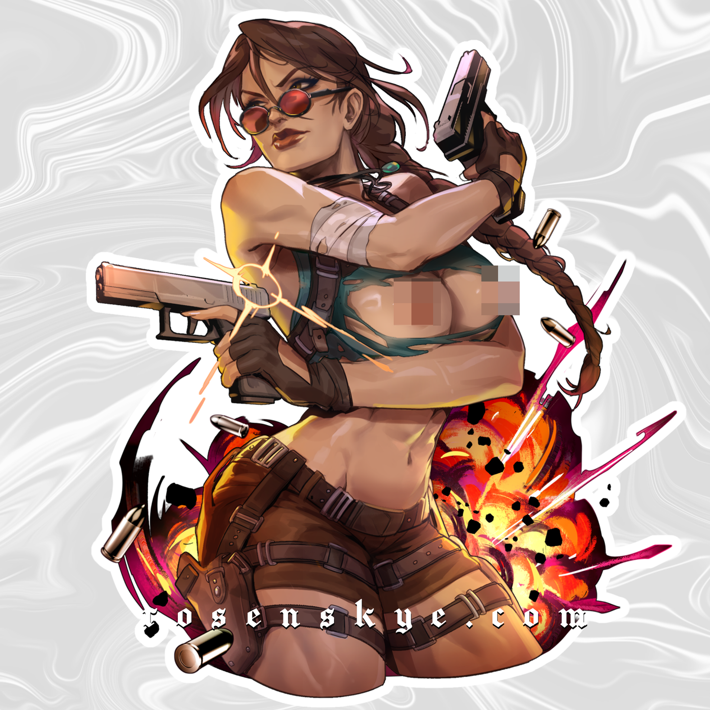 18+ LE Raider | Vinyl Sticker