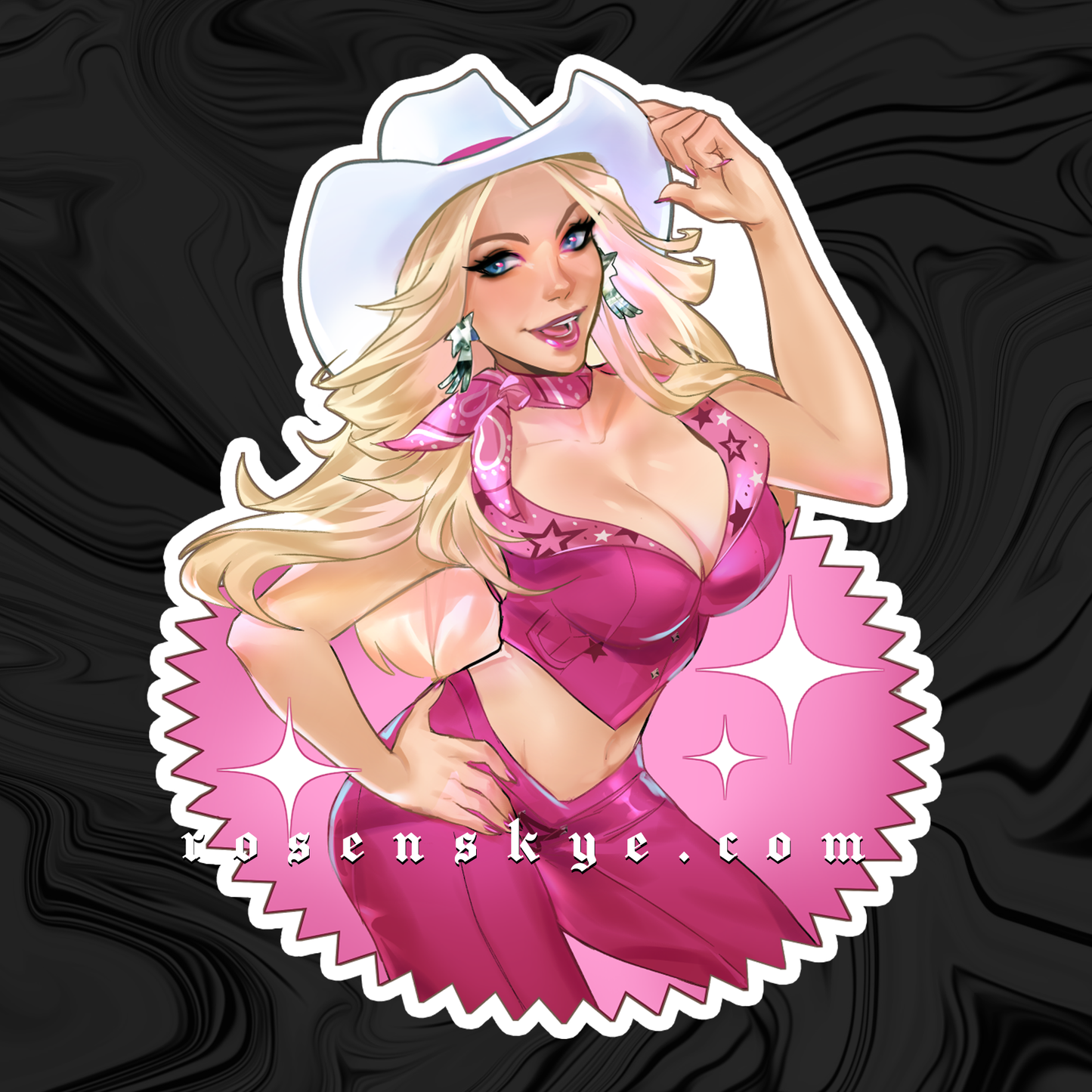 Cowgirl Sticker | Vinyl Sticker