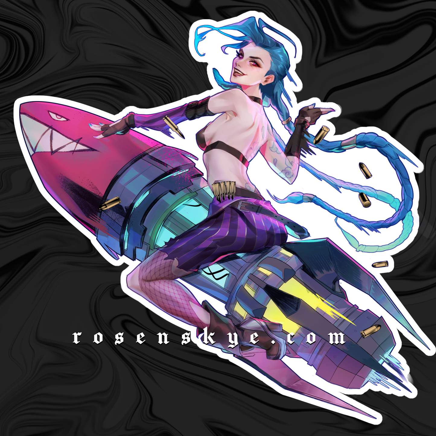 Get Jinxed Sticker | Vinyl Sticker