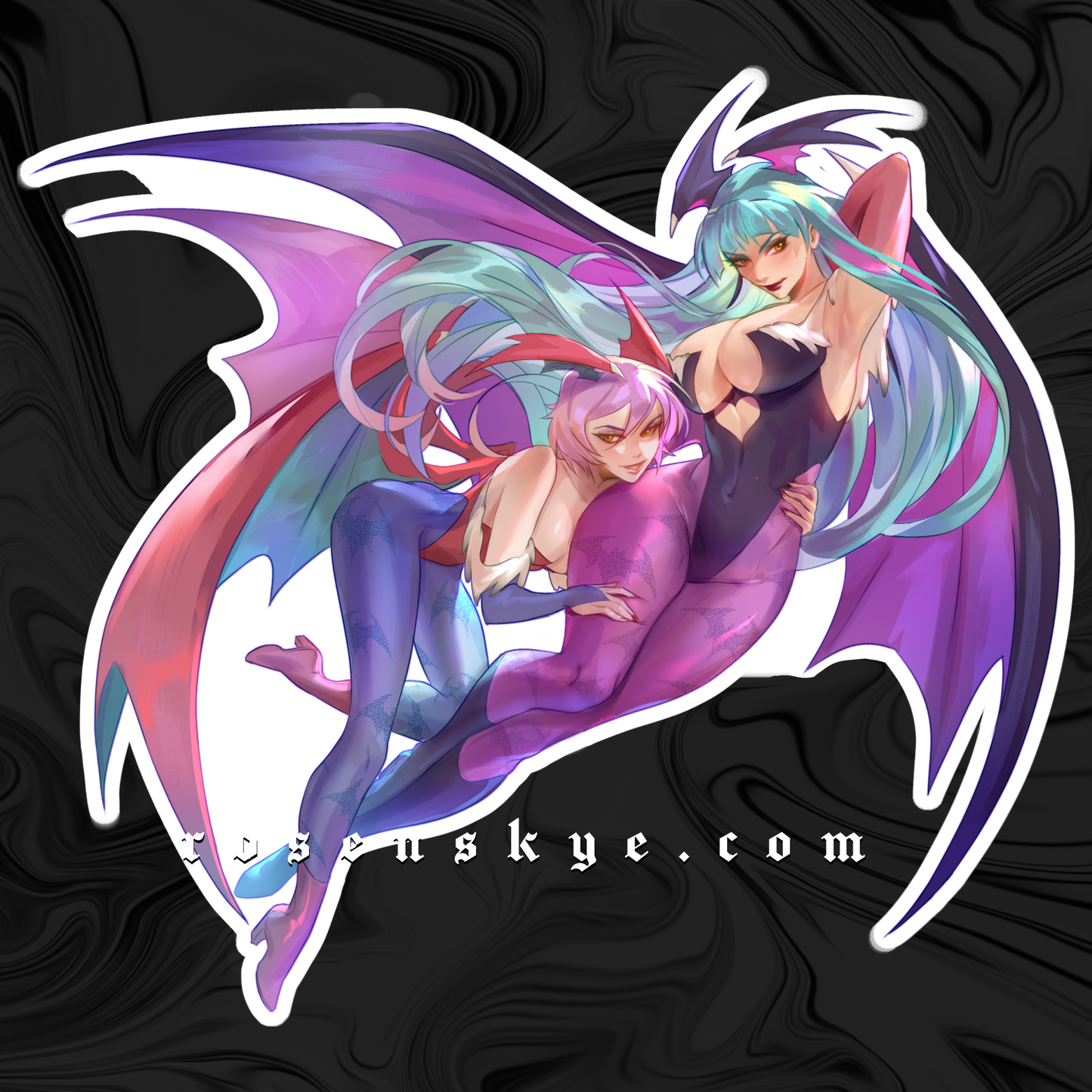 Succubus Duo | Vinyl Sticker