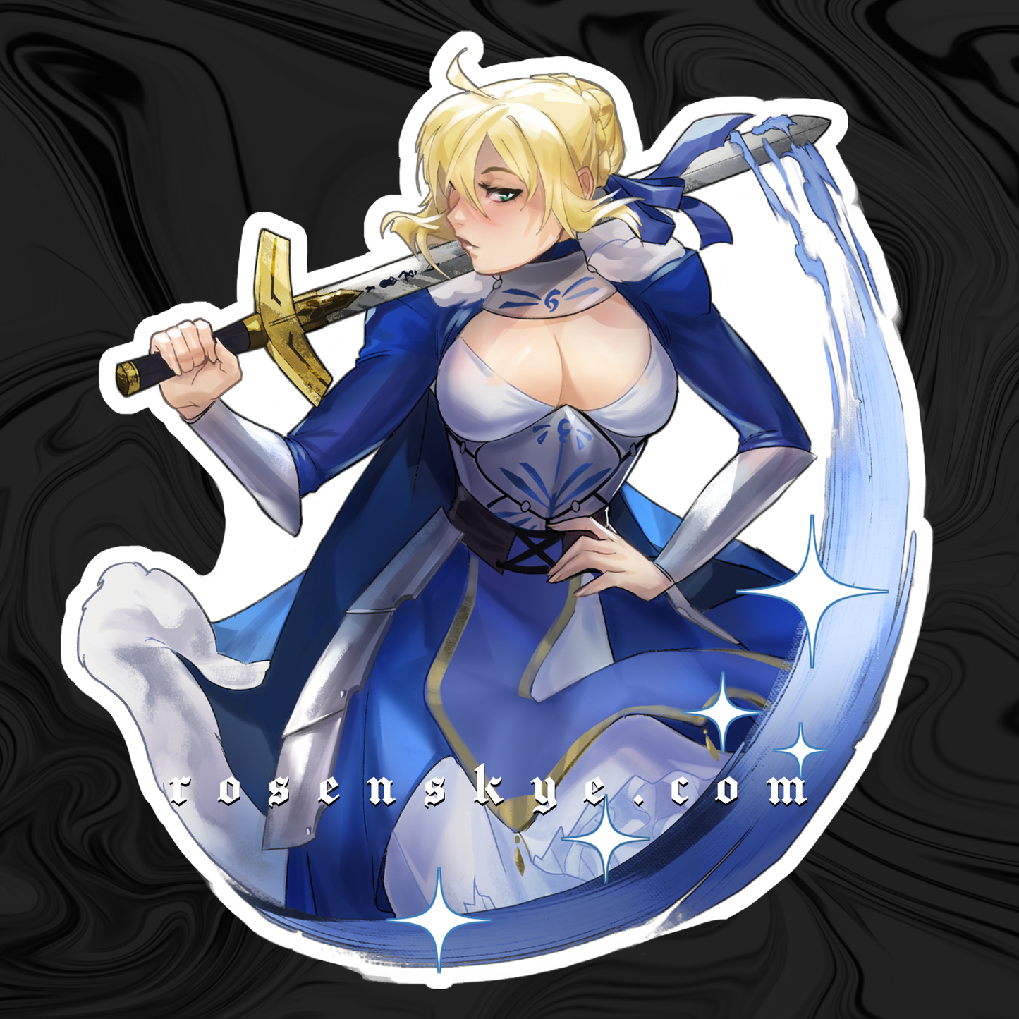 Artoria Sticker | Vinyl Sticker