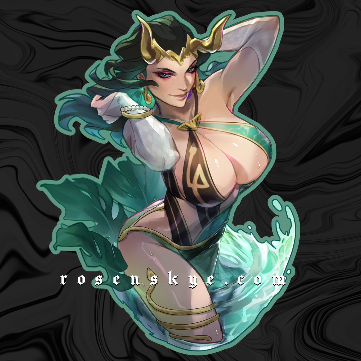 Summer Loki | Vinyl Sticker