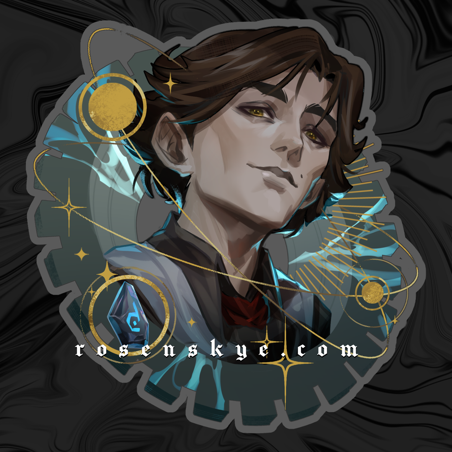 Machine Herald Sticker | Vinyl Sticker