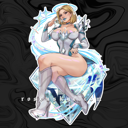 Diamond Crush Sticker | Vinyl Sticker