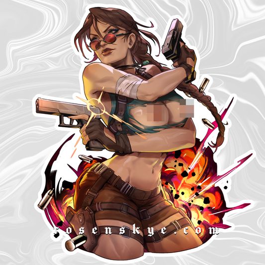 18+ LE Raider | Vinyl Sticker