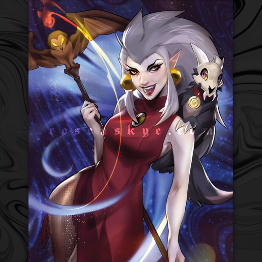 Owl Lady | 8.5 x 11 Poster