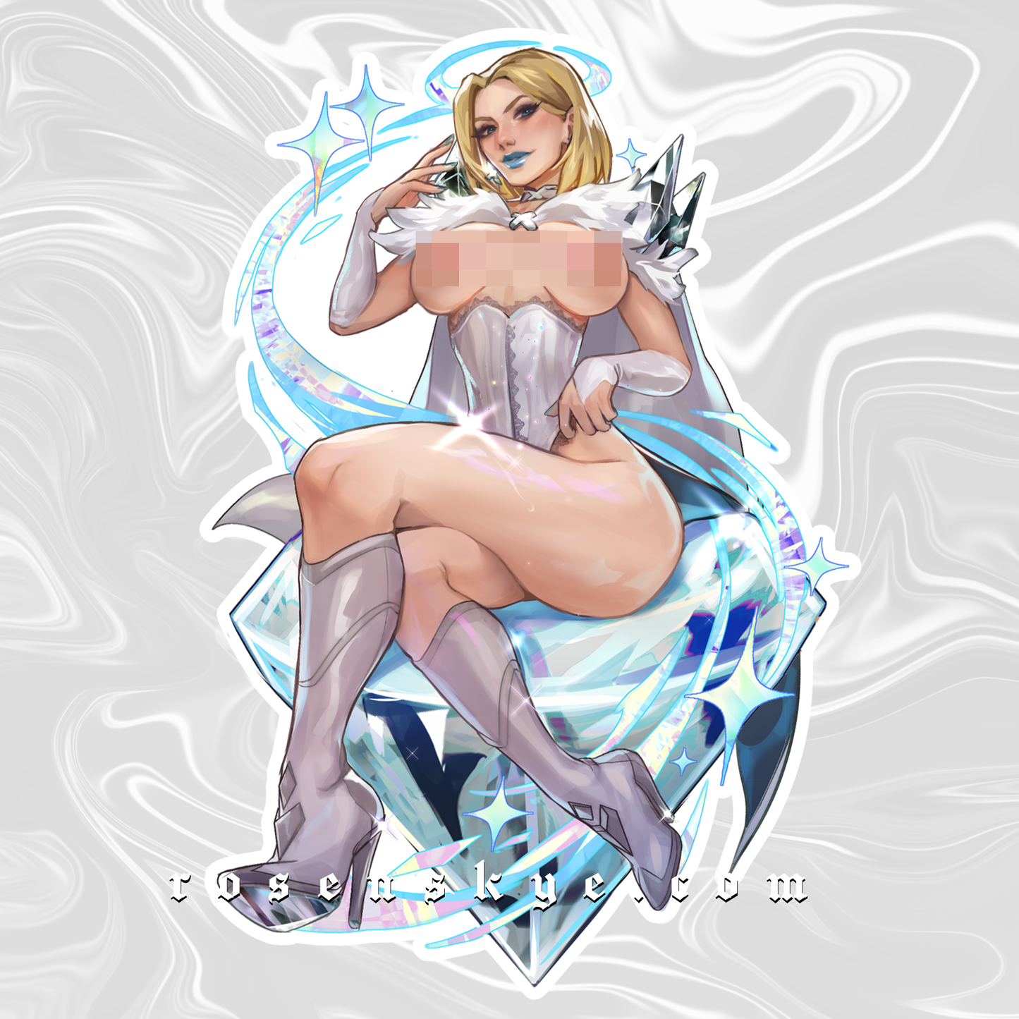 LE 18+ Diamond Crush | Vinyl Sticker
