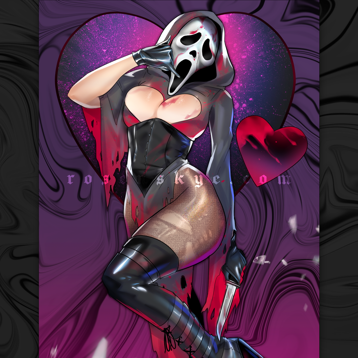 Ghostface | 8.5 x 11 Poster