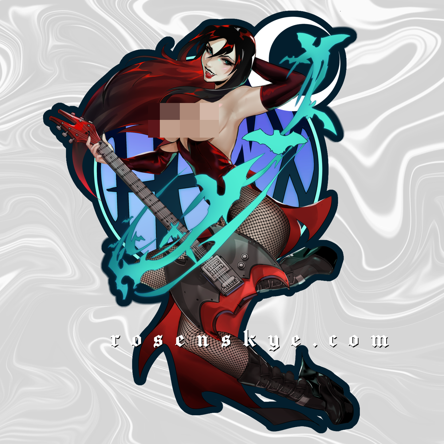 18+ LE Hexed | Vinyl Sticker