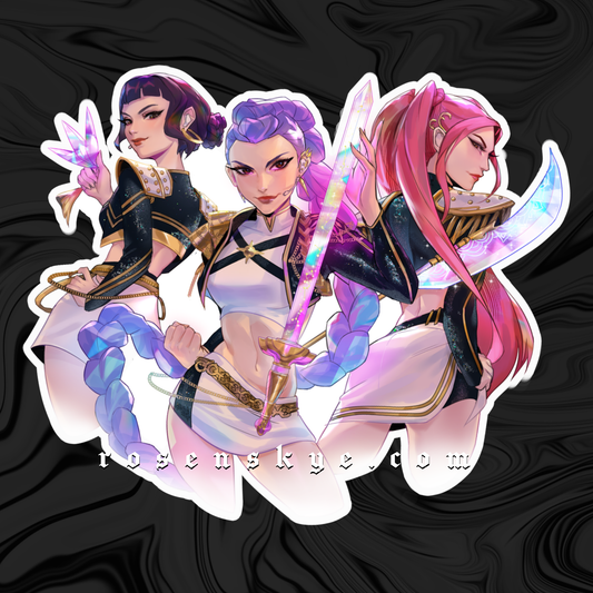 Demon Hunters | Vinyl Sticker