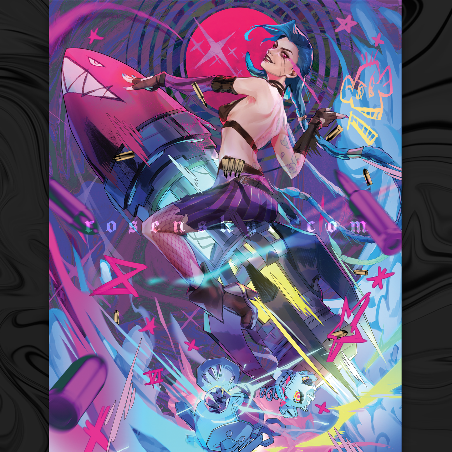 Get Jinxed | 8.5 x 11 Poster