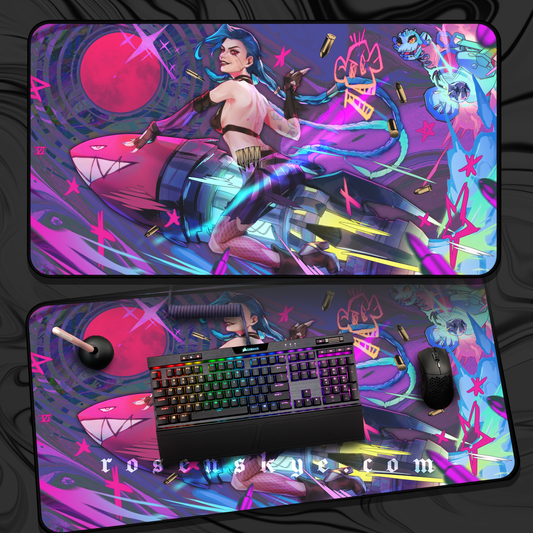 PREORDER | Jinxed | 12 x 22 Deskmat