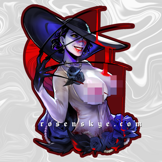 18+ LE Lady D | Vinyl Sticker