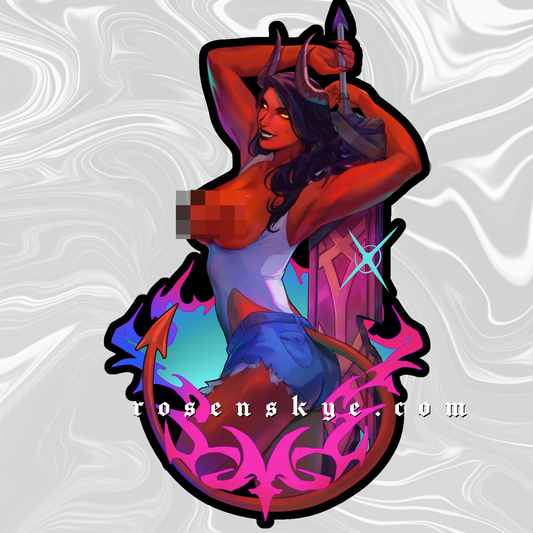 18+ LE Mal | Vinyl Sticker