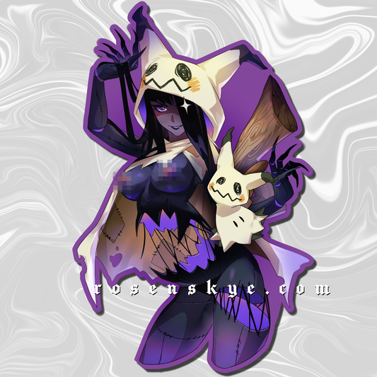 18+ LE Mimic Monster | Vinyl Sticker