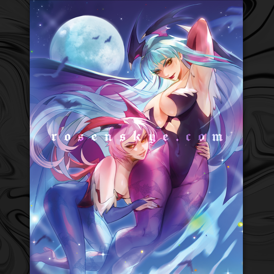 Succubus Duo | 8.5 x 11 Poster