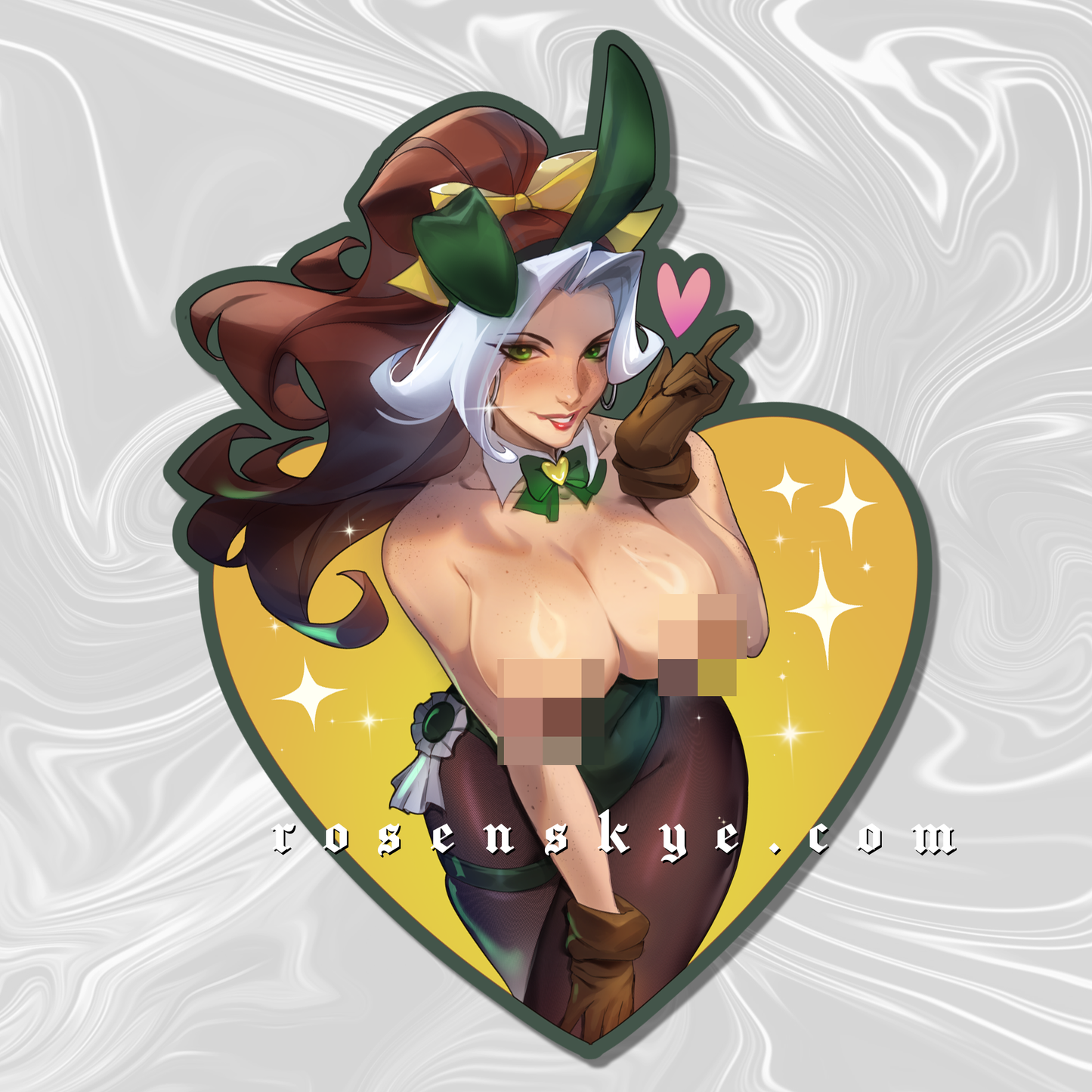 18+ LE Bunny Anna Marie | Vinyl Sticker