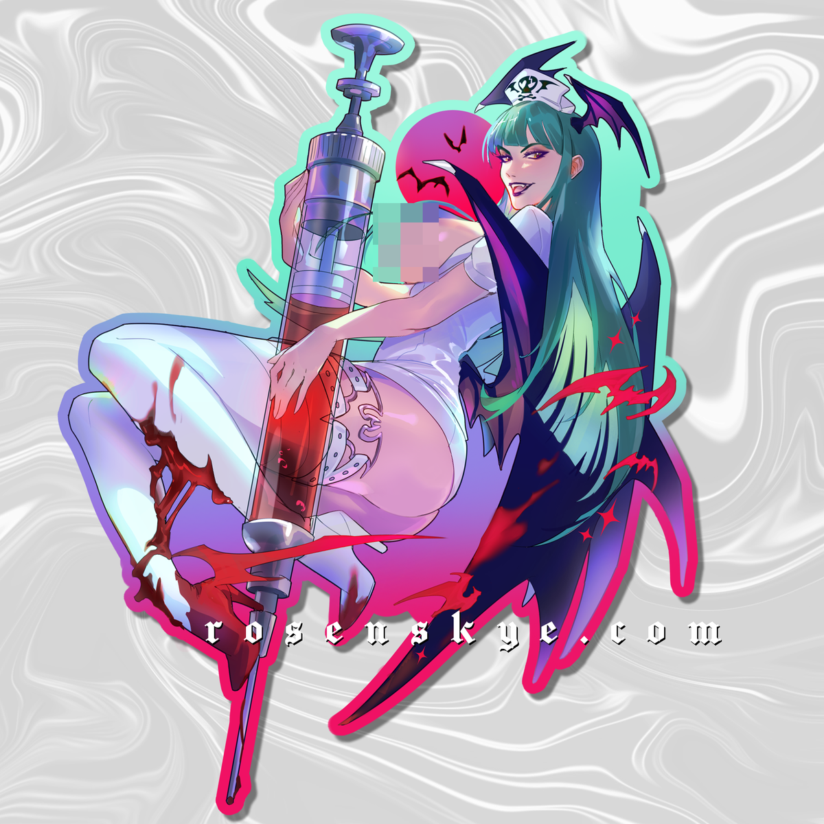 18+ LE Nurse Aensland | Vinyl Sticker
