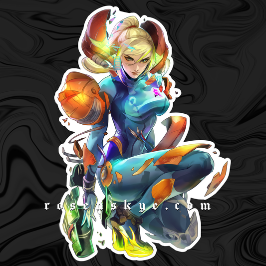 Zero Suit | Vinyl Sticker
