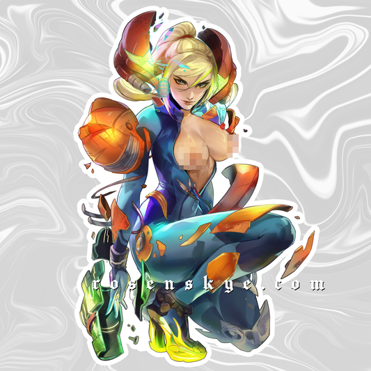 18+ Zero Suit | Vinyl Sticker