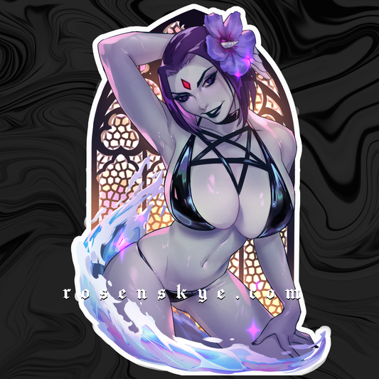 Raven Summerween | Vinyl Sticker