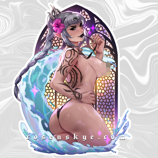 18+ LE Shar Summerween | Vinyl Sticker